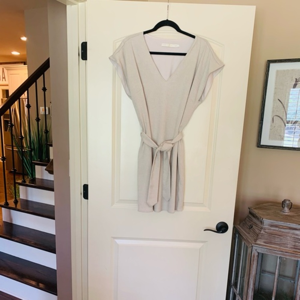 Maria Oliver Belted Dress
